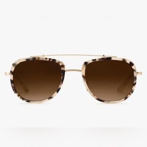 Krewe - Breton ll Sunglasses Matte Oyster 24k